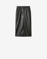 JUPE NILAURIA EFFET CUIR