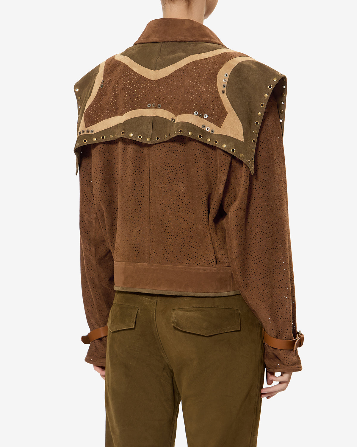 VESTE EN CUIR KAYAE