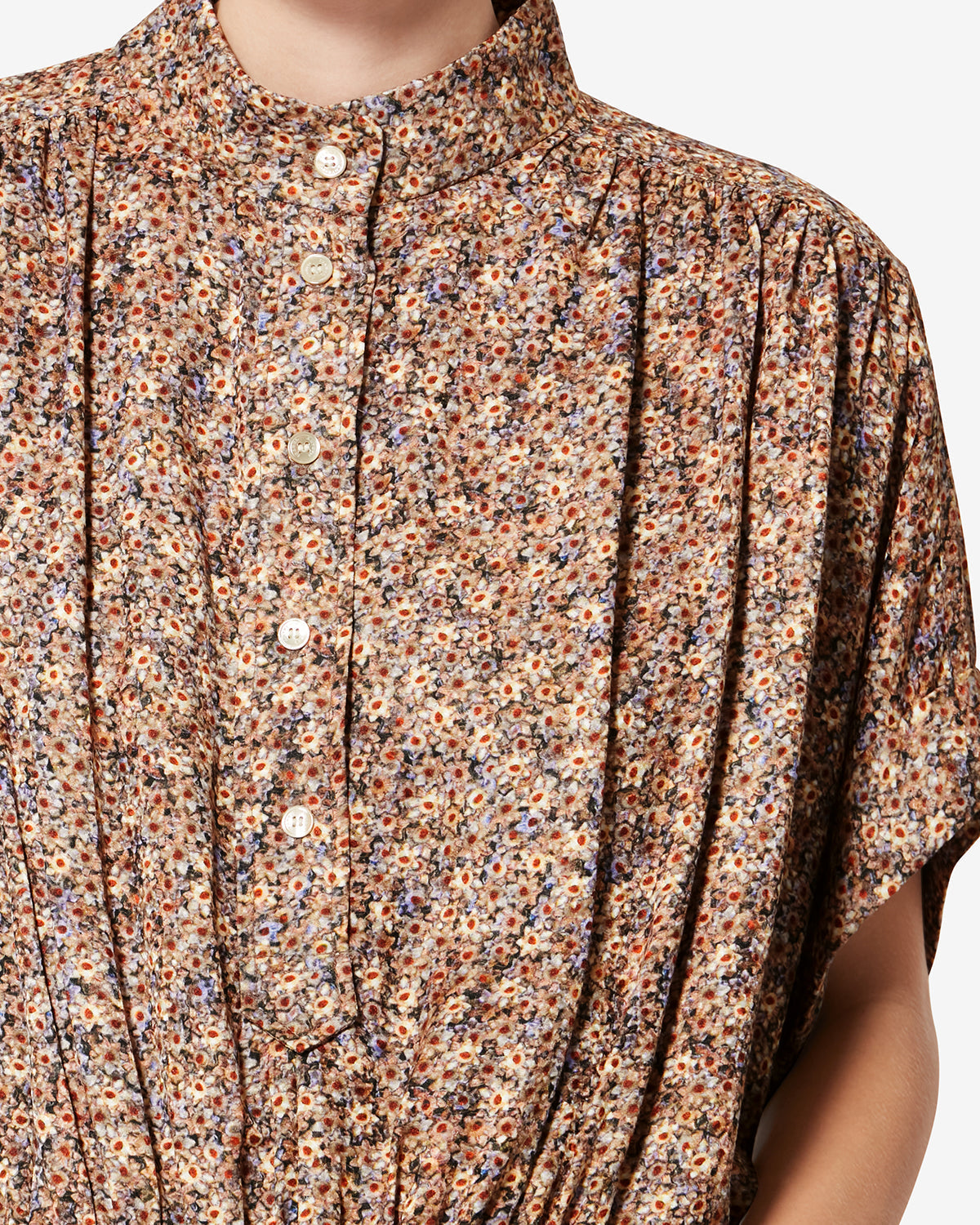 TOP AZALEA EN SOIE